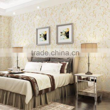 Latest Wallpaper Design European Style Rural Non Woven Wallpaper photo-3