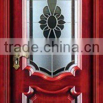 Luxury New Designs Interior Wood Door Glass Inserts DJ-S5308M