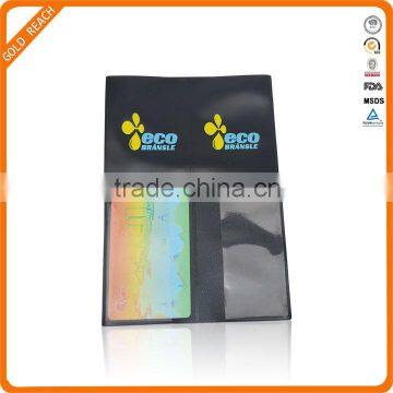 12x9cm PVC Octopus Card Holder, Plastic ID Card Holder