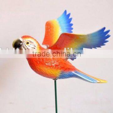 6 Inch Parrot Plastic Flower Decorative Garden Stakes photo-2