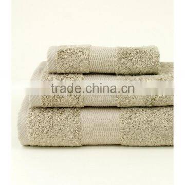 Wholesale Hot Selling High Quality Bath Hotel Bamboo Towel Gift Set photo-5