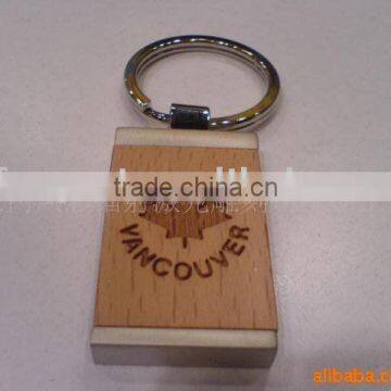 Brand Promotional Gift Wood Keychain