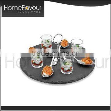 Certified Design Patents Low Price Kitchen Dishes Plates Slate Tray