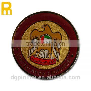 Soft enamel zin alloy challenge coin professional manufacturer