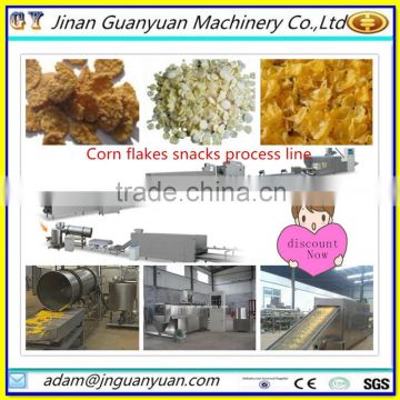 Best selling corn flakes food making machine/production line