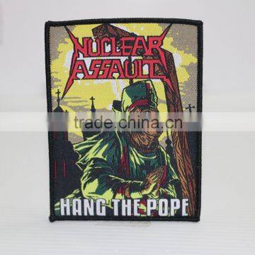 2016 Custom Cartoon Figure Woven Patch in Garment photo-2