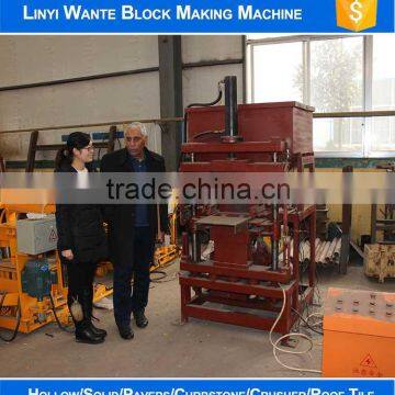 WT1-10 Cement Clay Brick Machine 15 hp Diesel Engine photo-5