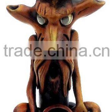 Figurine Shaped Hand Crafted Smoking Pipes - Sitting Tree