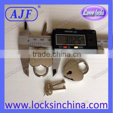 2016 Popular Nickle Free Plated Mini Heart Lock for Lovers Quality Choice photo-4