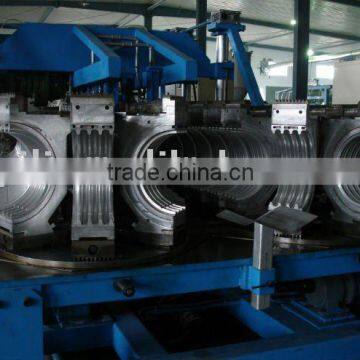 HDPE Double Wall Corrugated Pipe Extrusion Machine