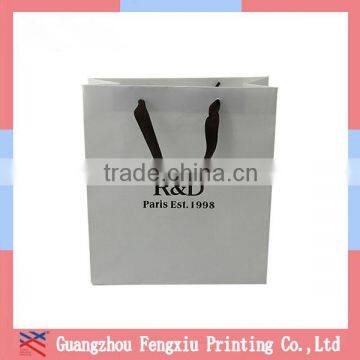 Color Printing Colorful White Paper Bags Wholesale