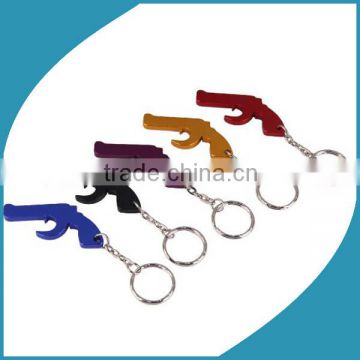 Factory Directly Custom Beer Bottle Opener / Corkscrew Metal Keyring Keychain For promotion Gift