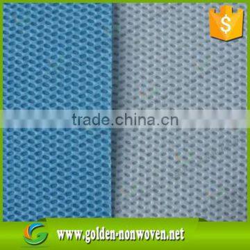 hydrophobic nonwoven fabric sms 35gr for making disposable bed sheets /hospital shoe cover