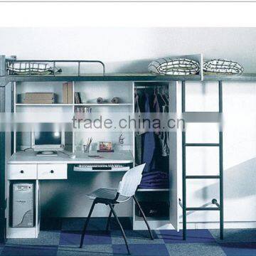 used dormitory furniture metal dormitory bunk bed