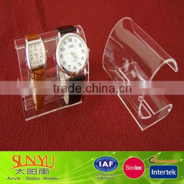 Desktop Clear Acrylic Plastic Watch Display Stand Wholesale