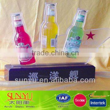 Countertop Acrylic LED Beer Display