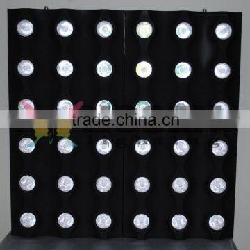 Professional led Stage Blinder 36pcs 3W Warm White Gold LED matrix light led christmas lights