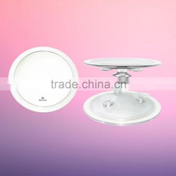 8" Suction cup mirror 10x magnification bathroom mirror