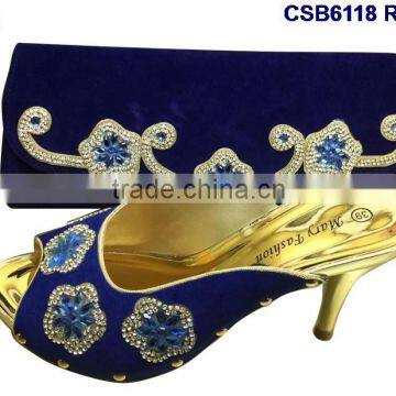 CSB6118 2016 The Latest Fashion Woman Italy Style High Heel Sandal Shoes With Fashionable Bags photo-4