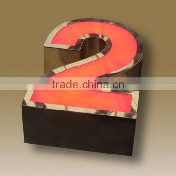 Custom made led logo signs