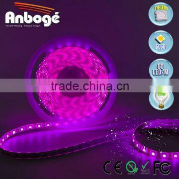 Pink 5050 SMD LED Strip light IP65, flexible LED ribbons light