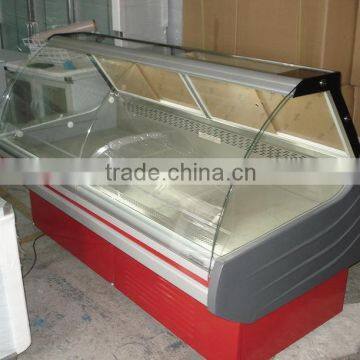 Supermarket Glass Deli Meat Showcase Refrigerator photo-3