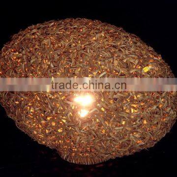 2015 Modern Brown Rattan Table Lamp/Light photo-6