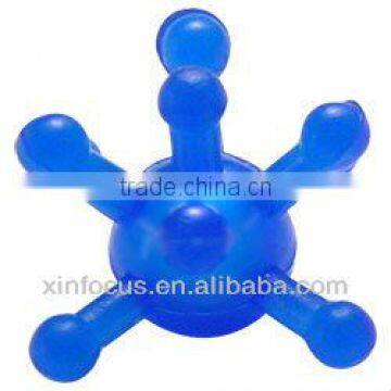 Silicone UV Tongue Tickler - Atom Blue & body piercing jewelry accessory