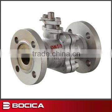 wholesale ANSI standard flange end SS304 ball valve