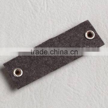 Custom Synthetic Leather Patch Set With Both Sides Metal for Jersey Cloth Gloves photo-3