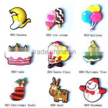 Cartoon Lovely PVC Fridge Magnet Christmas Gift Kids Baby Home Decoration