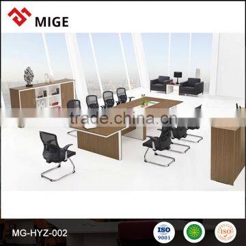 Full melamine wood office conference table