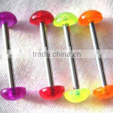 Body Piercing Jewelry,Acrylic Tongue Rings