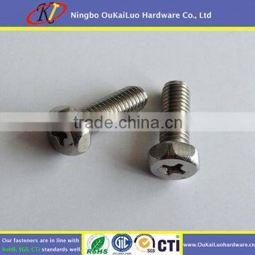 Stainless Steel Phillips Hex Head Bolts