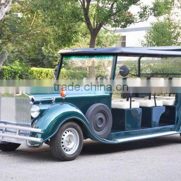 Electric classic car 12 seats electrical classical cart