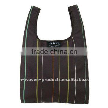 Eco-friendly RPET T-shirt Foldable Shopping Bag( RPET Shopper)