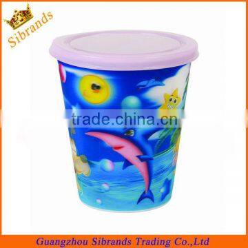 plastic cup with lid/3d water bottle