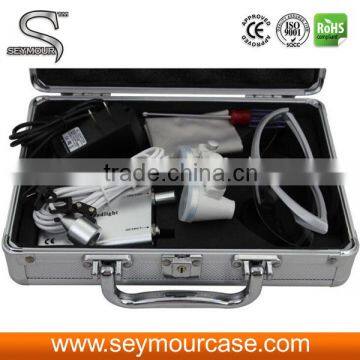 New Aluminum Case For 420mm Dental Surgical Binocular Loupes 3.5x LED Head Light Mental Case