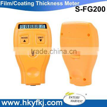 2016 New Thickness Gauge Portable Nondestructive Nonmagnetic Coating Thickness Meter