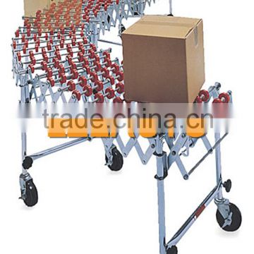 Telescopic cart wheel Conveyor