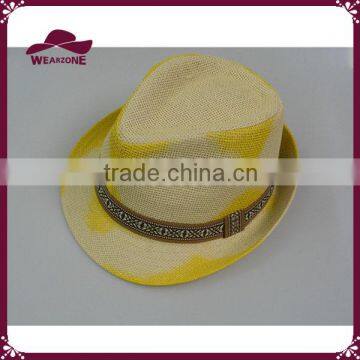 High quality colorful 100% paper straw hat