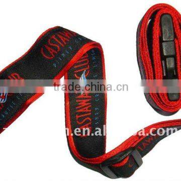 Fashion woven luggage belt with your logo