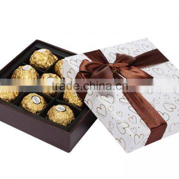 2015 Cheap Good quality Hot sale paper chocolate box