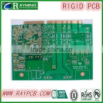 Printed Circuit Board_green solder Mask Multilayer PCB with Gold Finger