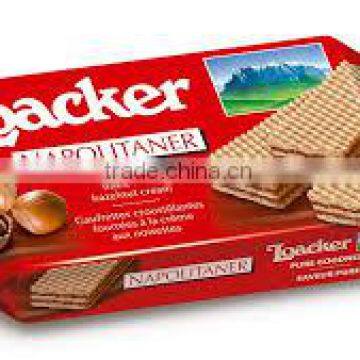 Loacker Quadratini Wafers 125gr Bags