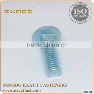 Zinc White Zinc Blue HDG Carriage Bolt photo-5