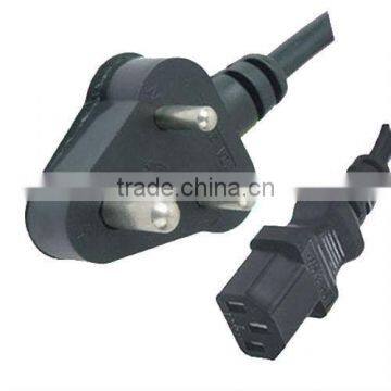 SABS approval international power cord