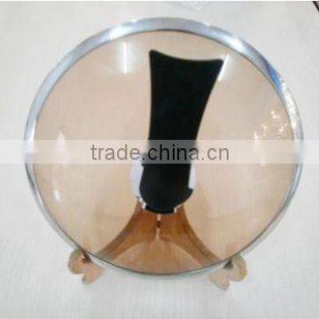 Yongchuang Tempered Glass Pot Cover With Silicone Handle photo-2