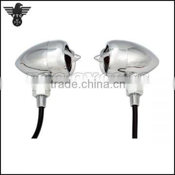 Tribar Smoke Turn Signal Vintage Motorcycle Indicator for Ducati Custom photo-4