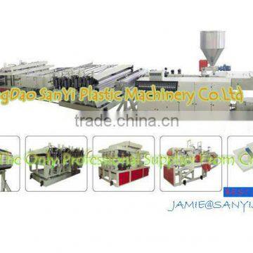 high speed pvc wpc board production machine